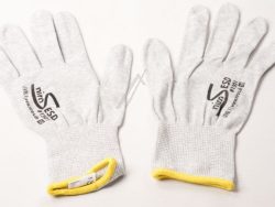 1501-GR10 ESD-STRICKHANDSCHUHE PAAR GRÖSSE 10/ XL