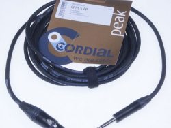 CPM 5 FP XLR KUPPLUNG /  KS 6,3MM MONO,  MIT NEUTRIK STECKER,  5M