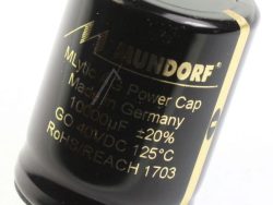 10000UF-40V MLGO40-10000 AUDIO ELKO RADIAL 125° 30X40MM SNAP-IN