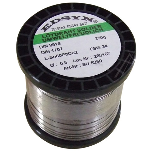 SN60PB38CU2 SU 5250 KALAJ -0,5MM-250G