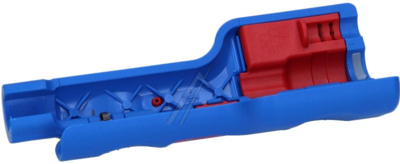NO.1 F PLUS 10051150 KOAXABISOLIERER MIT 3FACH FUNKTION UND ABISOLIEREINSATZ ROT