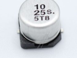 10UF-25V EEE-1EA100NP SMD-EL KO BIPOLAR 85° 6,3X5,4MM