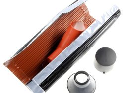ZTS 41RO 20410026 DACHSPARRENHALTER-MONTAGE-SET FARBE: ROT