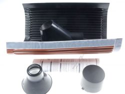 ZTS 41SW 20410027 DACHSPARRENHALTER-MONTAGE-SET FARBE: SCHWARZ