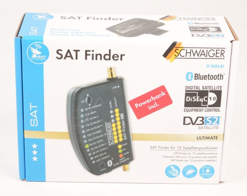 SF9003BTAKKU SATFINDER HD INKL. AKKU