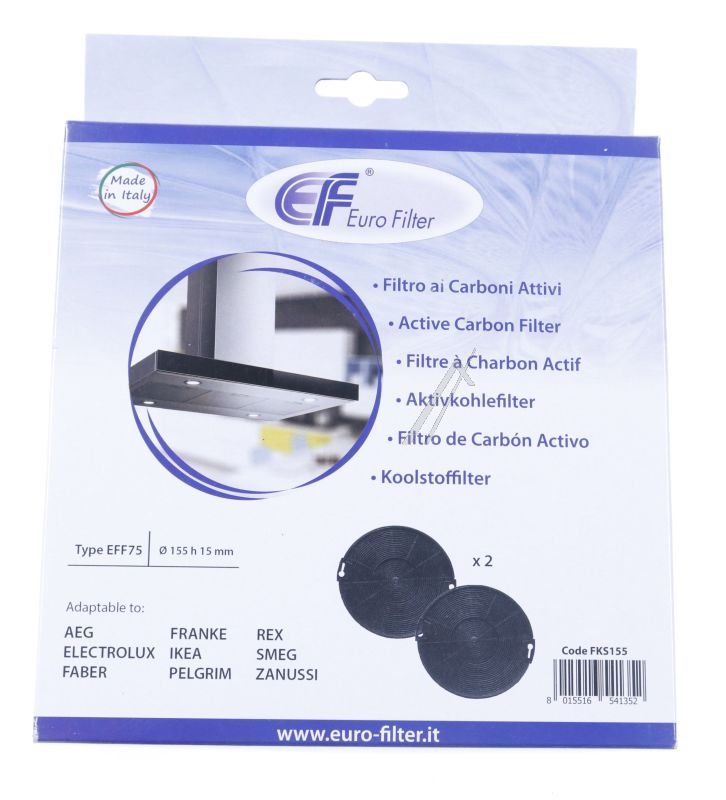 EFF75 FILTER ASPIRATORA X2 ZA ELUX, IKEA, FABER