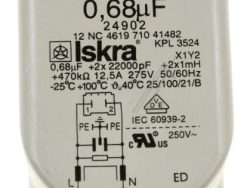 0,68UF 2X22*000PF 2,1MH 470K ENTSTÖRFILTER ALTERNATIV FÜR 481212118285