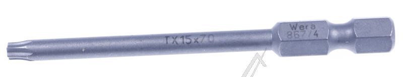 867/ 4 Z TORX® 05060105001 TORX-BITS 867/ 4 Z TX15X70MM