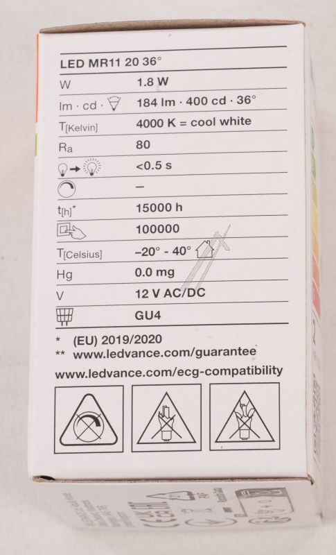 LED MR112036 1. LED MR11 P 1.8W 840 GU4