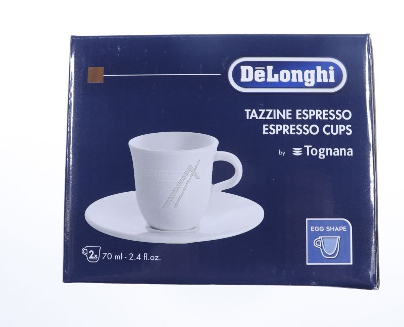 DLSC308 5513283721 ESPRESSOTASSEN AUS PORZELLAN,  70ML,  2ER-SET