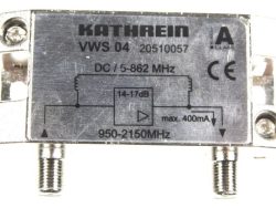 VWS 04 20510057 SAT-ZF-VERSTÄRKER 5-862/ 950-2150MHZ