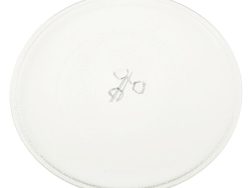 262100500004 12570000000990 STAKLENI OKRETNI TANJIR,  Ø 25,5 CM