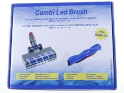 DY305L TURBODÜSE MIT LED-BELEUCHTUNG UND EXTRA SOFTWALZE IM VERKAUFSKARTON,  ALTERNATIV FÜR DYSON V7 V8 V10 V11 V15