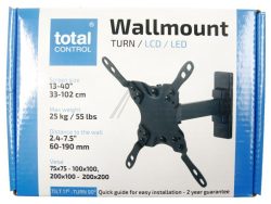 WM1241 TV-WANDHALTER VESA 200 13″-43″ NEIG- UND SCHWENKBAR