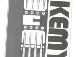 EXTRA LONG BIT JM-8171 SCHRAUBENDREHER-SET IM SLIDE-CASE 17-TLG.