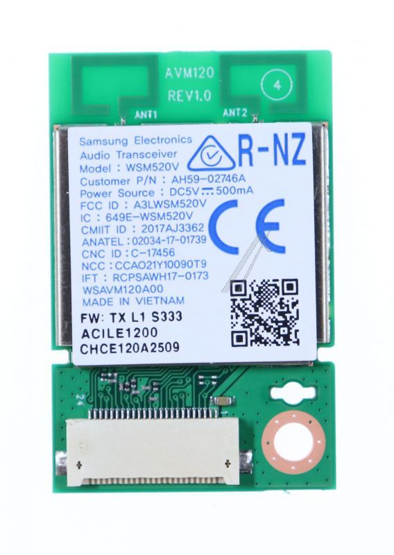 AH81-13713A SVC JDM-WL WIRELESS MODUL, WSM520V, 40.4X