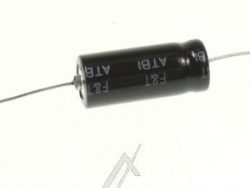 1,0UF-100V TON-ELKO AXIAL 85° 10X20MM BIPOLAR 20%