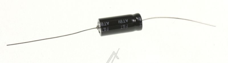 1,0UF-100V TON-ELKO AXIAL 85° 10X20MM BIPOLAR 20%