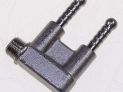 11010243 996530005671 DOPPELANSCHLUSS 90° ANSCHLUSS SILIKONSCHLAUCH