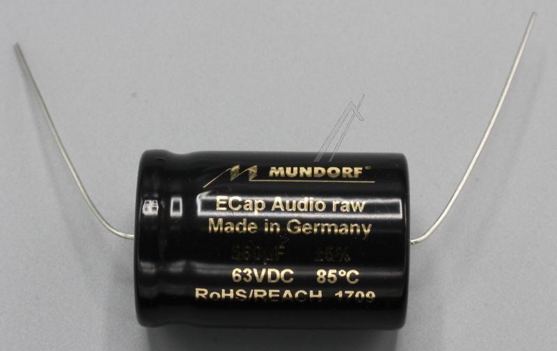 560UF-63V ECAP63-560 AUDIO ELKO AXIAL 85° 25X38MM BIPOLAR RAU
