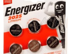 CR2025 E304313900 ENERGIZER LITIJUMSKE DUGMASTE BATERIJE CR2025 – 6 KOMADA