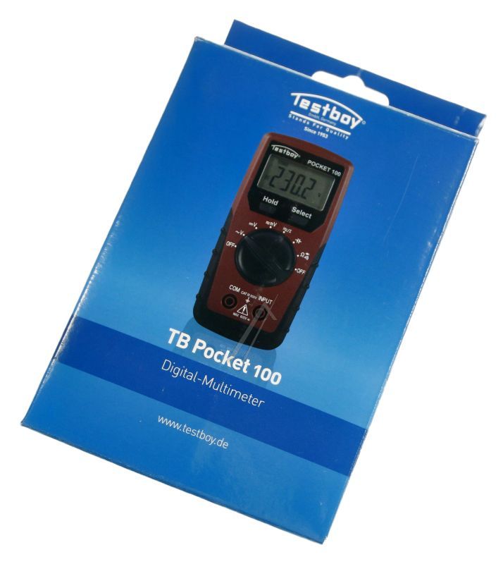 TESTBOY POCKET 100 61402000 UNIVERZALNI DIGITALNI MULTIMETAR SA VELIKIM EKRANOM