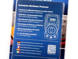 P 1021 1021 KOMPAKTAN I ROBUSTAN DIGITALNI MULTIMETAR TRUE RMS, 4.000 BROJEVA, AUTOMATSKI OPSEG