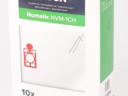 STAUBSAUGERBEUTEL 10 STÜCK ALTERNATIV FÜR NUMATIC NVM 1CH HENRY/ JAMES IM KARTON