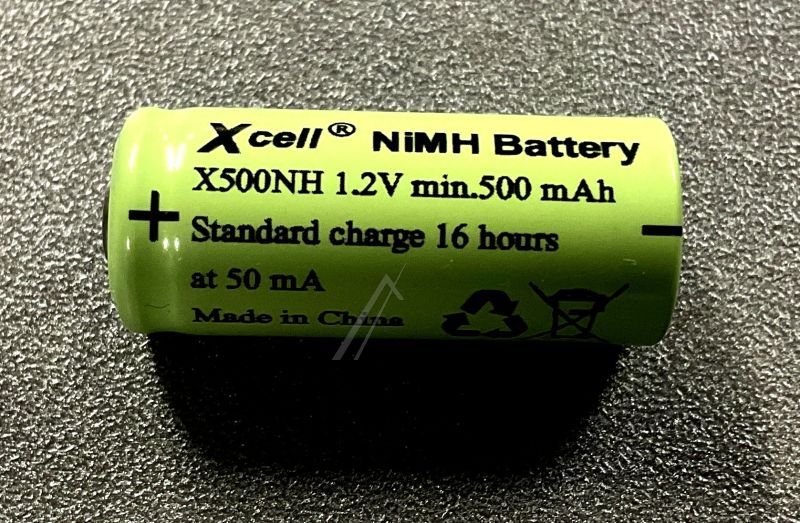 50NH 1,2V 500MAH INDUSTRIEZELLE NIMH