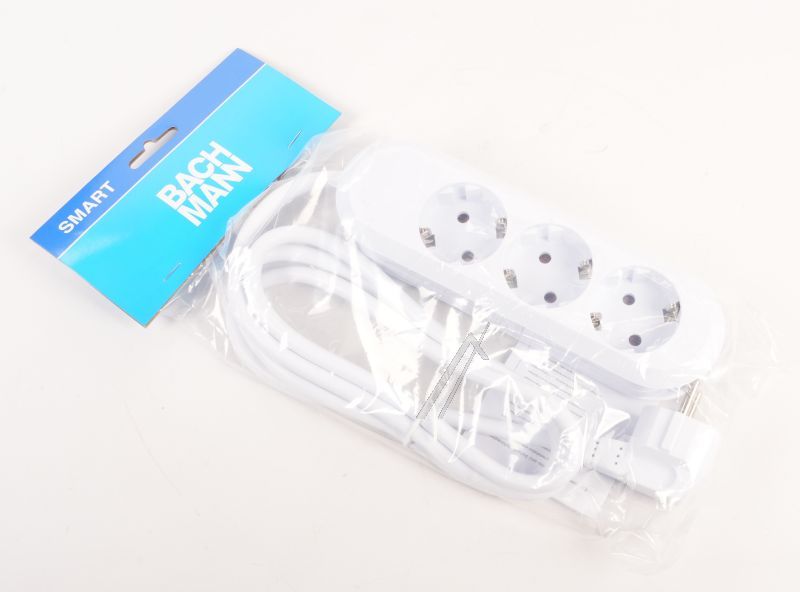 387.270 SMART 3-FACH STECKDOSENLEISTE 1,5M WEISS