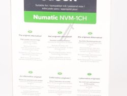 STAUBSAUGERBEUTEL 10 STÜCK ALTERNATIV FÜR NUMATIC NVM 1CH HENRY/ JAMES IM KARTON