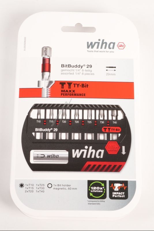 SB7945TY505 42136 BIT-SET BITBUDDY TY-BIT 29MM 7945TY SW 1/ 4SW 1/ 4