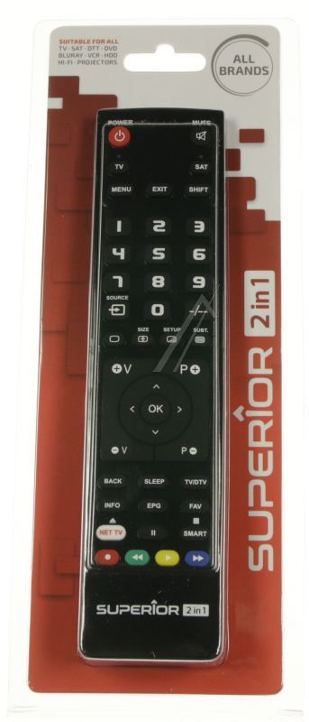 SLIM 2IN1 SUPTPB008 UNIVERSALNI DALJINSKI UPRAVLJAČ SUPERIOR 21