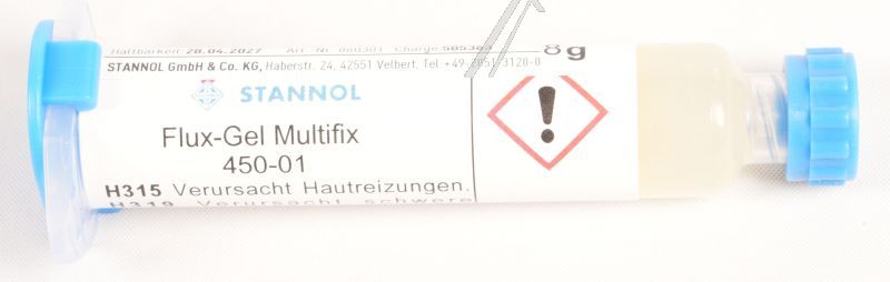 MULTIFIX 450-01GEL 10CCM FLUSSMITTEL-GEL 10CCM KARTUSCHE OHNE STÖSSEL - NO-CLEAN -