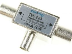 TVE 2-03 TVE00203 ZWEIGERÄTEVERTEILER 0,1-2200 ZUM ANSCHLUSS VON ZWEI RADIO-GERÄTEN