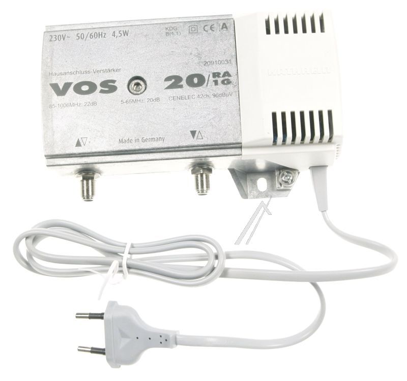 VOS 20/ RA-1G 20910031 HAUSANSCHLUSS-VERSTÄRKER 5-65/ 85-1006MHZ