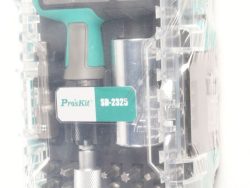SD-2325 BITSATZ MIT QUERFORMGRIFF-RATSCHE 25-TEILIG