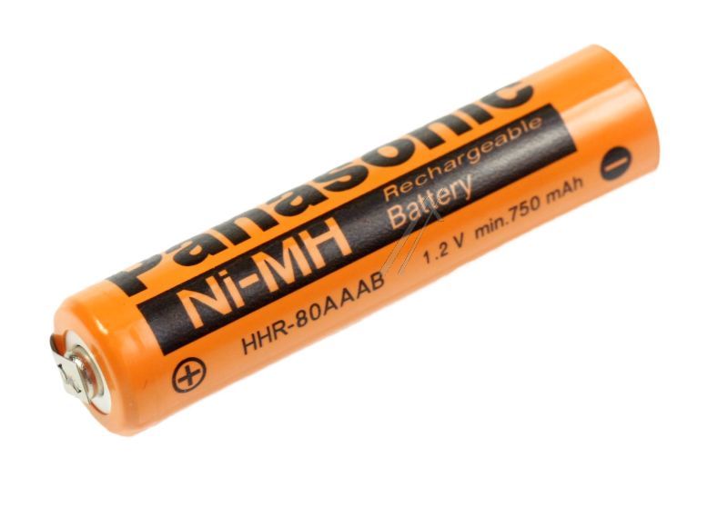 1,2V-780MAH HHR-80AAAB1B-1U NI-MH INDUSTRIEZELLE,  AAA MIT U-LÖTFAHNE