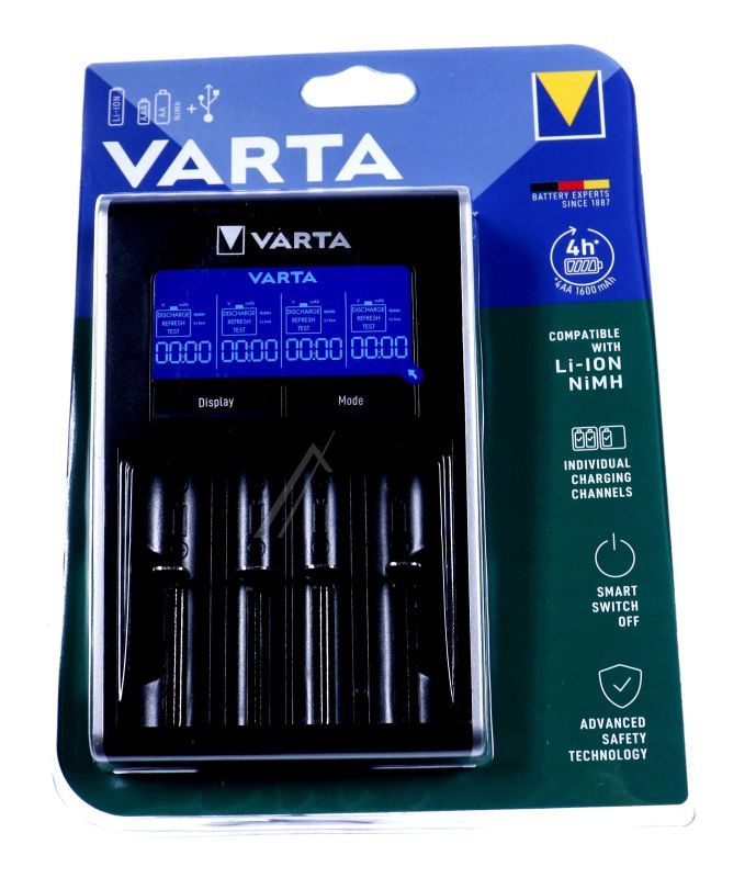 57676101401 LCD DUAL TECH PUNJAČ ZA LI-ION (NPR. 18650) I NIMH BATERIJE