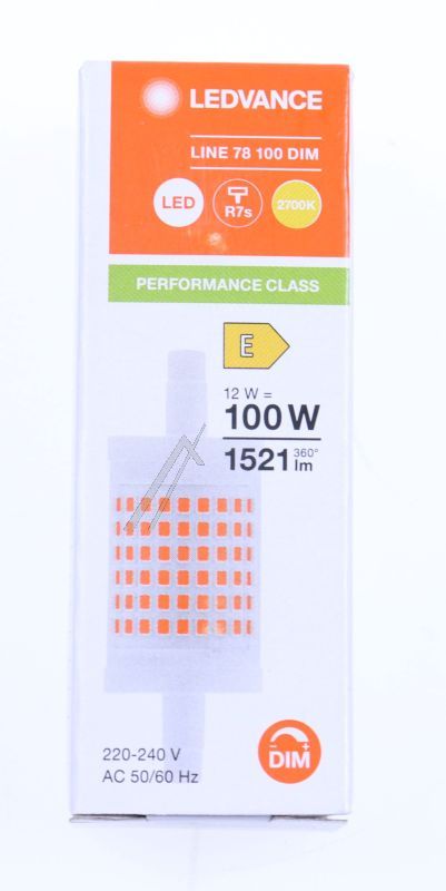 LED LINE78 100 LINE R7S DIM P 12W 827 R7S