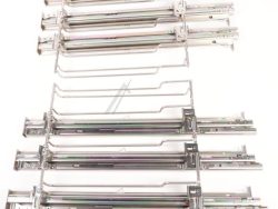 17008994 AUSZUG-SET BESTEHEND AUS EINHÄNGEGITTER-PAAR 5 EBENEN UND 3 ÜA-CLIPRAIL-PAAREN FÜR PYROLYSE 60CM GERÄTE. ERSATZ FÜR Ü