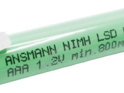 MAXE 2311-3003 ANSMANN FLATTOP 1,2V 800MAH AAA NIMH AKKU MIT Z-LÖTFAHNE