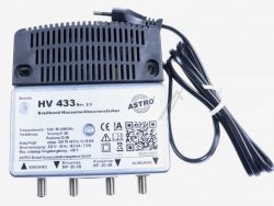 HV 433 00217423 BREITBANDVERSTÄRKER MIT 65MHZ RÜCKWEG, VORWEG BIS 1006MHZ, VERSTÄRKUNG VORWEG 41DB, AUSGANGSPEGEL VORWEG 108DBV