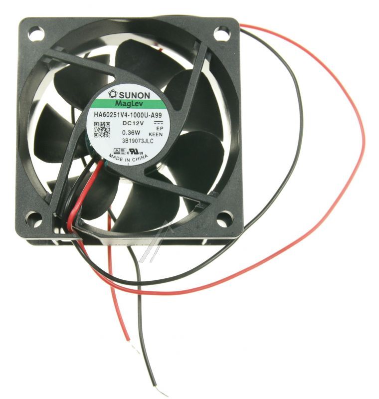 HA60251V4-1000U-A99 VENTILATOR,  12V/ DC,  60X60X25MM,  VAPO,  ROHS