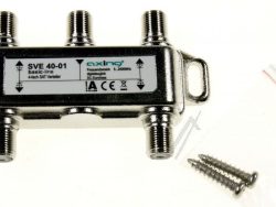 SVE 40-01 SVE04001 4-FACH SAT-VERTEILER 5-2200MHZ DC-DIODENENTKOPPELT