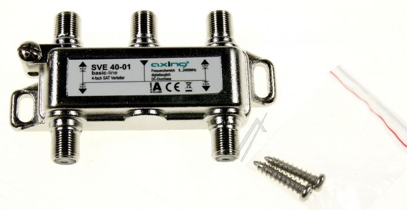 SVE 40-01 SVE04001 4-FACH SAT-VERTEILER 5-2200MHZ DC-DIODENENTKOPPELT