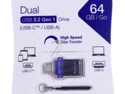 49967 MEMORIJSKA KARTICA STORE  N  GO DUAL DRIVE USB 3.0/ USB C 64GB
