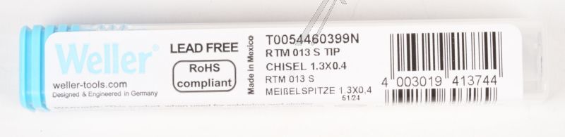 RT3 T0054460399N LÖTSPITZE MEISSELSPITZE 1,3X0,4MM