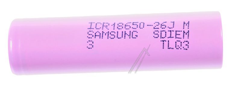 18650 ICR18650-26J3 3,63V-2600MAH LI-ION AKKUZELLE
