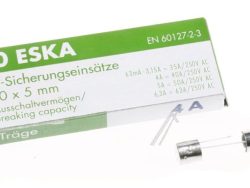 4,0A-T OSIGURAČI STAKLENI 5×20 MM,  10 KOMADA,  USKLAĐENO SA ROHS STANDARDOM